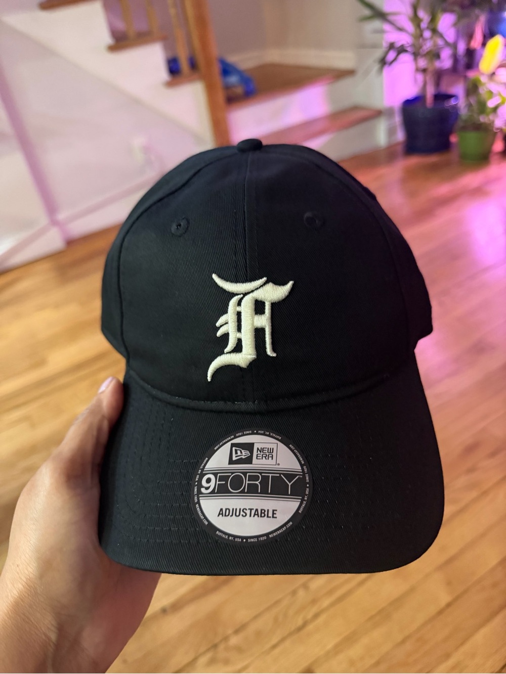 Fear of God Fog black Cap with Subtle Labeling
